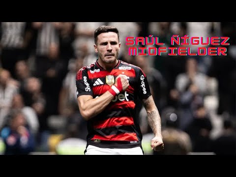 Saúl Ñíguez | Flamengo - Incredible Start in Brazilian Football - Passes and Defensive Skills