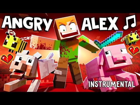 Angry Alex Minecraft Song - Instrumental