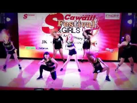 "HaLo" cover "Intro+wassup" (Wa$$up) @ audition "S-Cawaii! JK Cover Dance 2014"