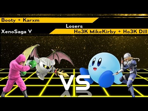 XenoSagaV - [Losers] Booty + Karxm vs Ho3K MikeKirby + Ho3K Dill