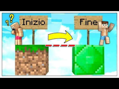 LA SFIDA DI PARKOUR PIÙ FACILE DI MINECRAFT ITA!