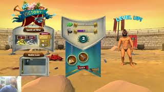 Warriors: Rise to Glory - Gameplay - Early Access - A turn base gladiators game - The begging