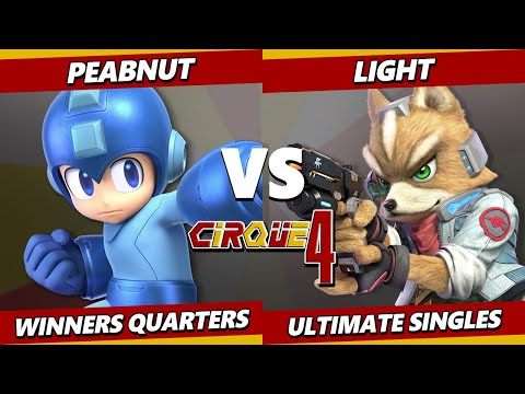 Cirque 4 - Peabnut (Mega Man) Vs. Light (Fox) Smash Ultimate - SSBU