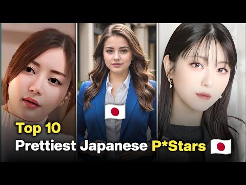 Top 10 Prettiest Japanese Prnstars 🇯🇵