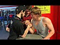 Amateur Armwrestler VS Teen Bodybuilder ARMWRESTLING insane