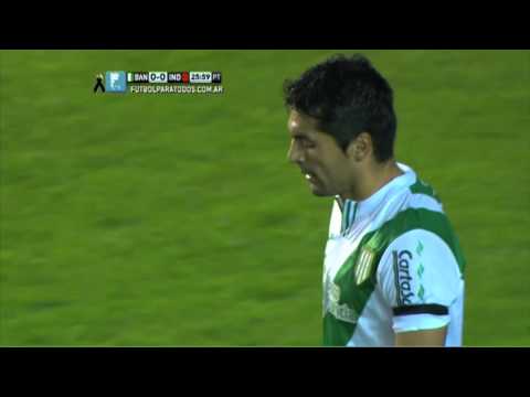 Lo perdió Salcedo. Banfield 0 - Independiente 0. Fecha 6. Primera División 2014. FPT