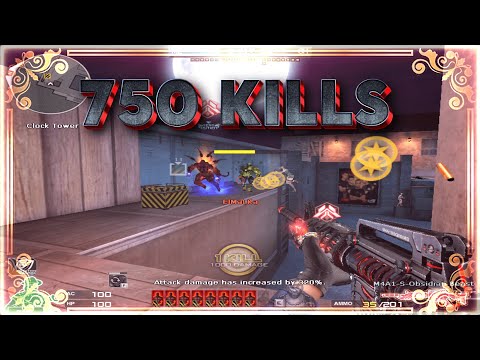 CrossFire West: M4A1-S-Obsidian Beast - Hero Mode X Gameplay