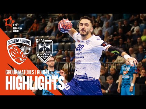 MOL Tatabanya KC vs CSM Constanta | Highlights | Group matches | Round 1