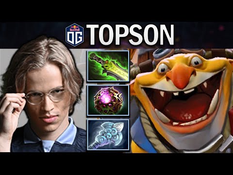 OG.TOPSON TECHIES WITH 31 KILLS & WINDWALKER - DOTA 2 7.31 GAMEPLAY