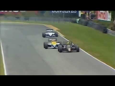 F1 1985 melhores momentos Brand Hatch.GP Inglaterra!