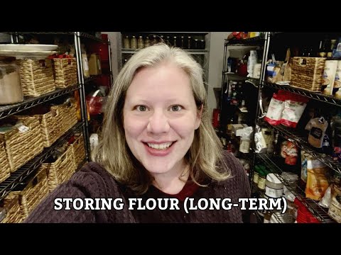 PREPPER PANTRY: Safe flour storage for long-term supply