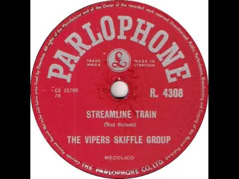UK New Entry 1957 (83) Vipers Skiffle Group - Streamline Train