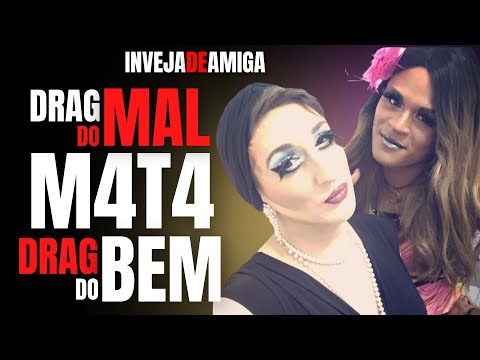 DRAG SE FINGIA DE MELHOR AMIGA - CONHEÇA QUEM FOI YAGO, A DRAG DO BEM - CRIME S/A
