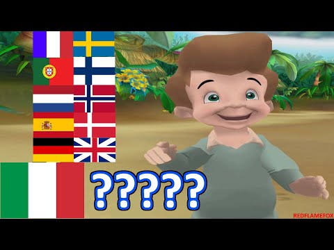 Peter Pan PS2 Mehrsprachig, aber die italienische Synchronisation ist seltsam