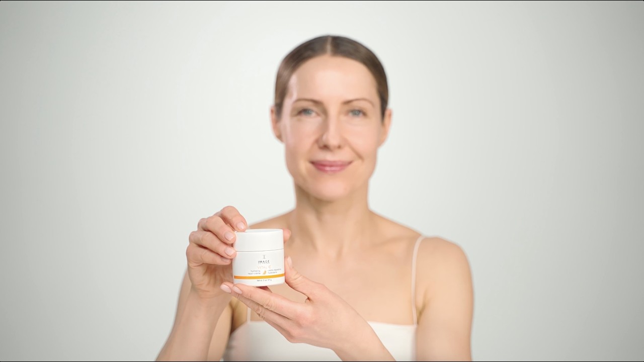 Image Skincare Vital C Hydrating Repair Creme 20% Silnie odżywczy i wygładzający zmarszczki krem z 20% wit. A,C i E 56,7 g - VIDEO