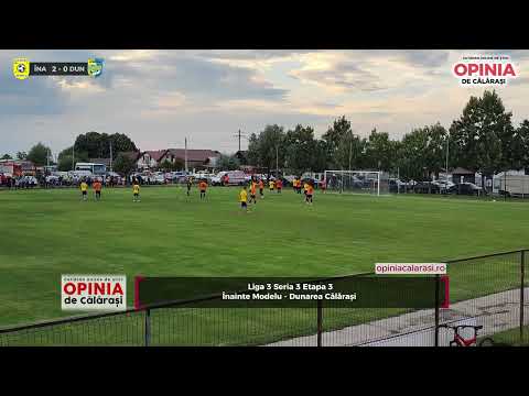 Ghinion pentru Dunărea Călărași. Înfrângere cu 2-0 în fața echipei Înainte Modelu