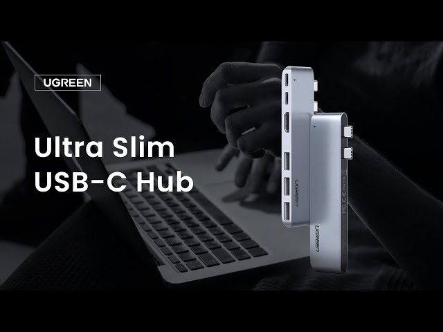 UGREEN Ultra Slim USB-C Hub: An Exclusive USB-C Hub for MacBook Pro & Air