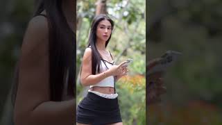 Bouncing Big Boobs No Bra Challenge#nobra​ #bouncing​ #tiktok​ #tphani