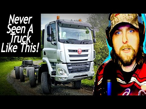 American Reacts to The AMAZING Tatra Phoenix 8X8 All Wheel Steer