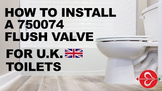 750074 Flush Valve with Lever Control