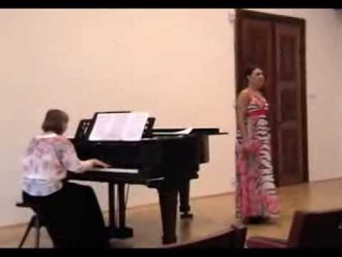 Mgr. art Andrejka Ľuptáková - Fiordiligi's aria "Come scoglio"(Wolfgang Amadeus Mozart)