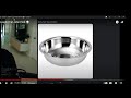 Falling Metal Bowl