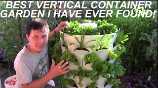 Grow 53 Plants in 4 Sq Ft with a Garden Tower Vertical Container Garden