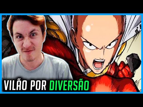 REACT SOU APENAS UM VILÃO POR DIVERSÃO - Saitama Rap (Versão Sombria) | Takeru [Prod. 808 Ander]
