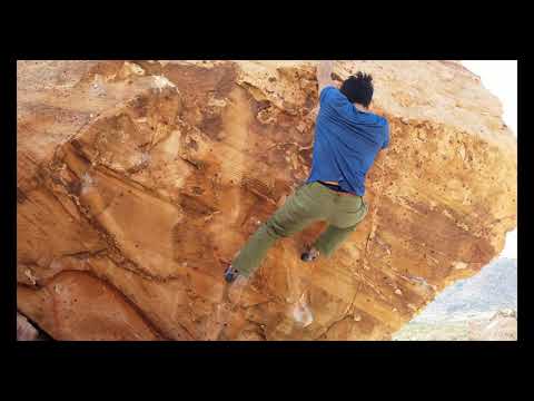 Spittin' Venom V7/8 - Kraft, Red Rocks