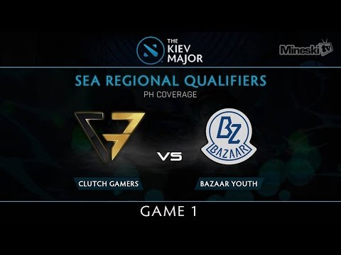 Clutch Gamers vs Bazaar Youth | Kiev Major Regional Qualifier | Group Stage | BO1 | Game 1