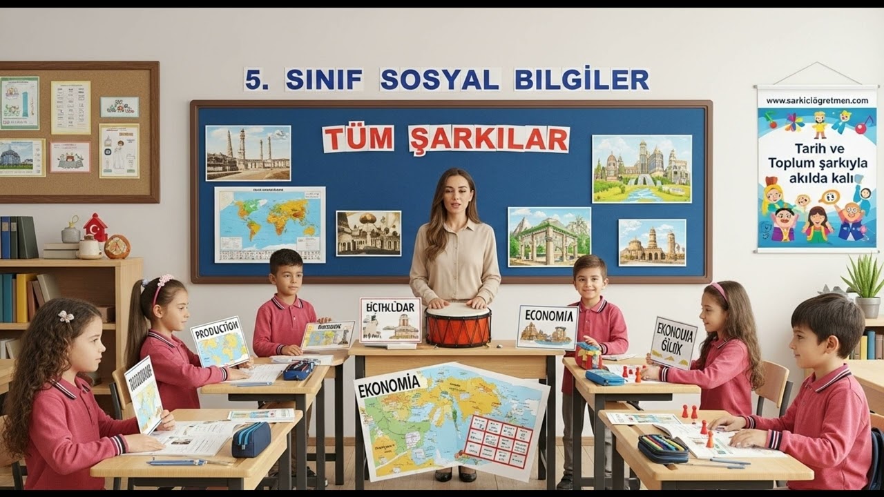 5. SINIF SOSYAL BİLGİLER Tüm Şarkılar