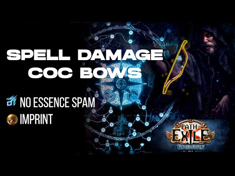 Spell Damage CoC Bow, No Essence Spam - Imprinted Version