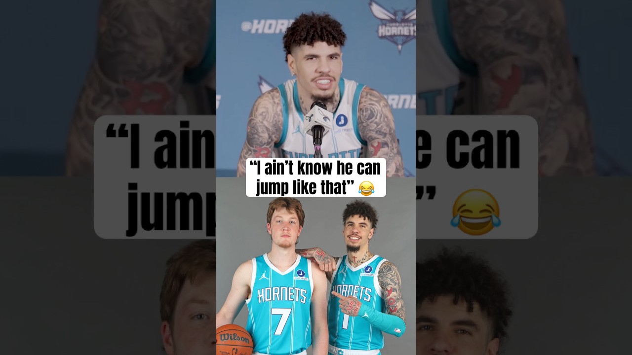 Knueppel dunking had LaMelo surprised 😅