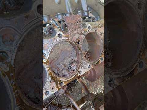 Part 4 - Freeing a locked-up 383 big block Mopar engine! #mopar #engines #restoration #willitrun