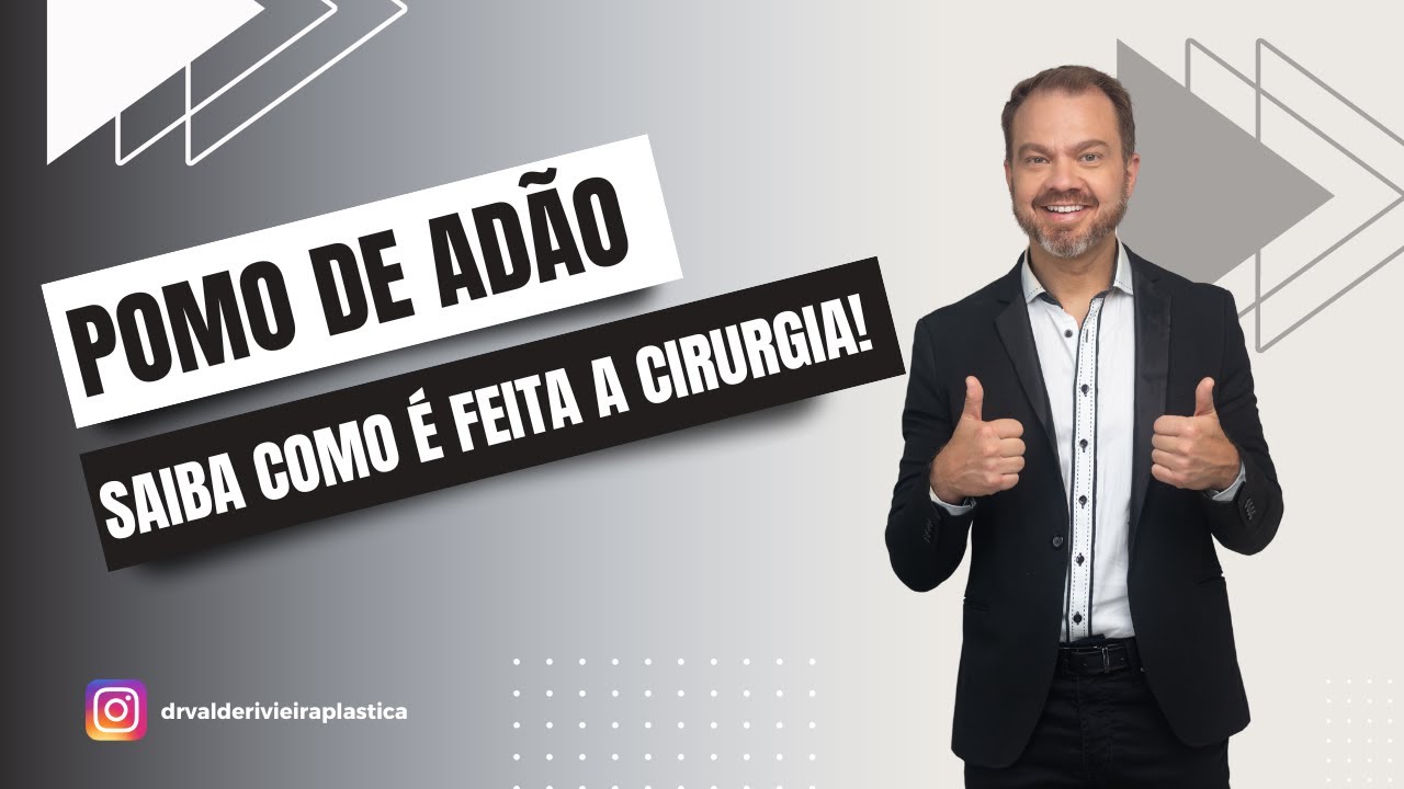 POMO DE ADÃO - SAIBA COMO É FEITA A CIRURGIA