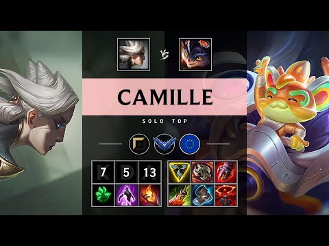 Camille Top vs Rumble - EUW Diamond Patch 25.21