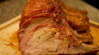 Smoked Pork Loin Rib Roast Recipe