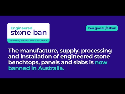 World-first engineered stone ban is now in effect to protect workers