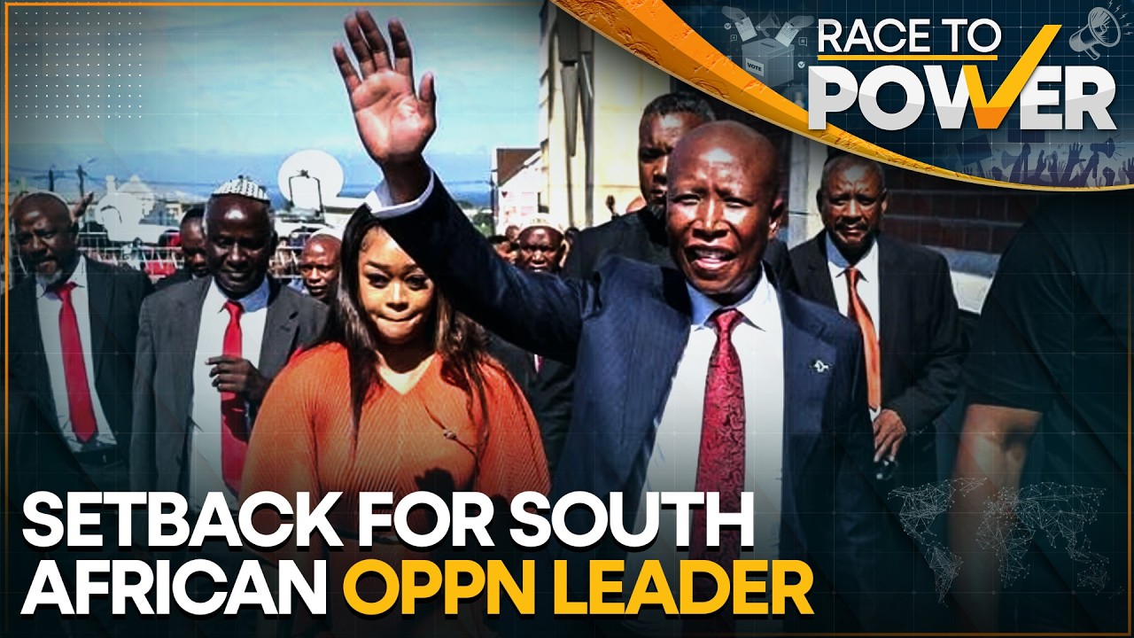 South Africa: Malema Jailed For Firing Rifle Shouts At Rally | WION