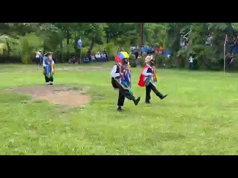 Niños representando al Gueguense Quilali Nueva Segovia 