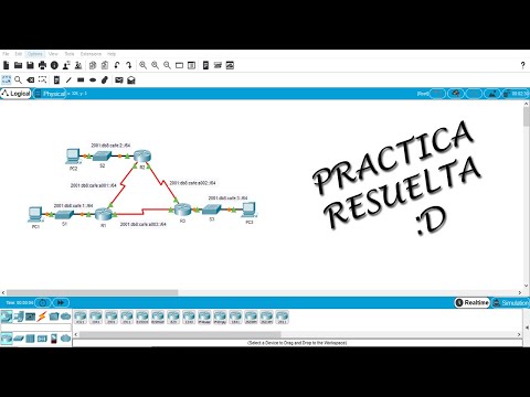 8.3.3.5 Packet Tracer - Configuring Basic OSPFv3 in a Single Area RESUELTA!!!!!