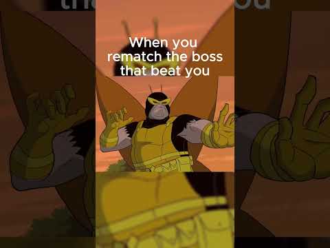 When you finally rematch the boss that beat you. Venture Bros clip