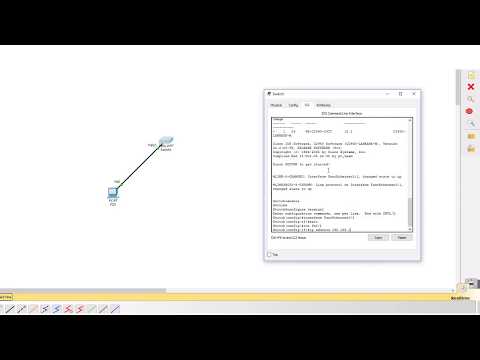 Basic Switch Configuration Packet Tracer