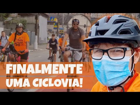 INAUGURAMOS A PRIMEIRA CICLOVIA DE DIADEMA!