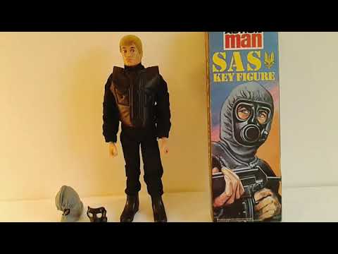 Vintage ACTION MAN ☆ SAS key figure 1982 ☆