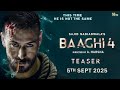 Baaghi 4 Official Teaser Tiger Shroff Sanjay Dutt Sajid Nadiadwala A Harsha 2025