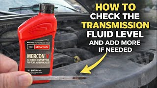 HOW TO CHECK THE TRANSMISSION FLUID AND EASILY REMOVE EXCESS FLUID HONDA  2003 - 2008!