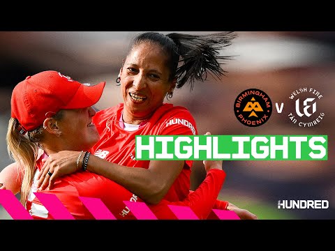 Ismail Takes Stunning HAT-TRICK | Highlights - Birmingham Phoenix v Welsh Fire | The Hundred 2023