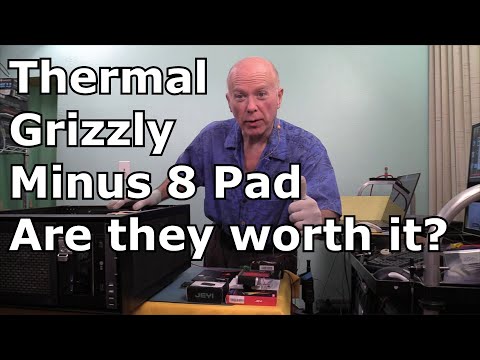 Thermal Grizzly Terminis „Grizzly Minus Pad Extreme“ – 120 × 20 × 1,5 mm video