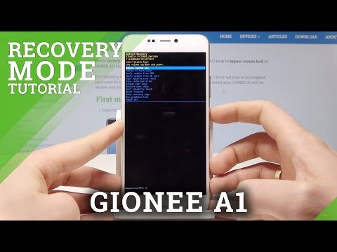 GIONEE A1 RECOVERY MODE / How to Enter & Quit GIONEE Recovery